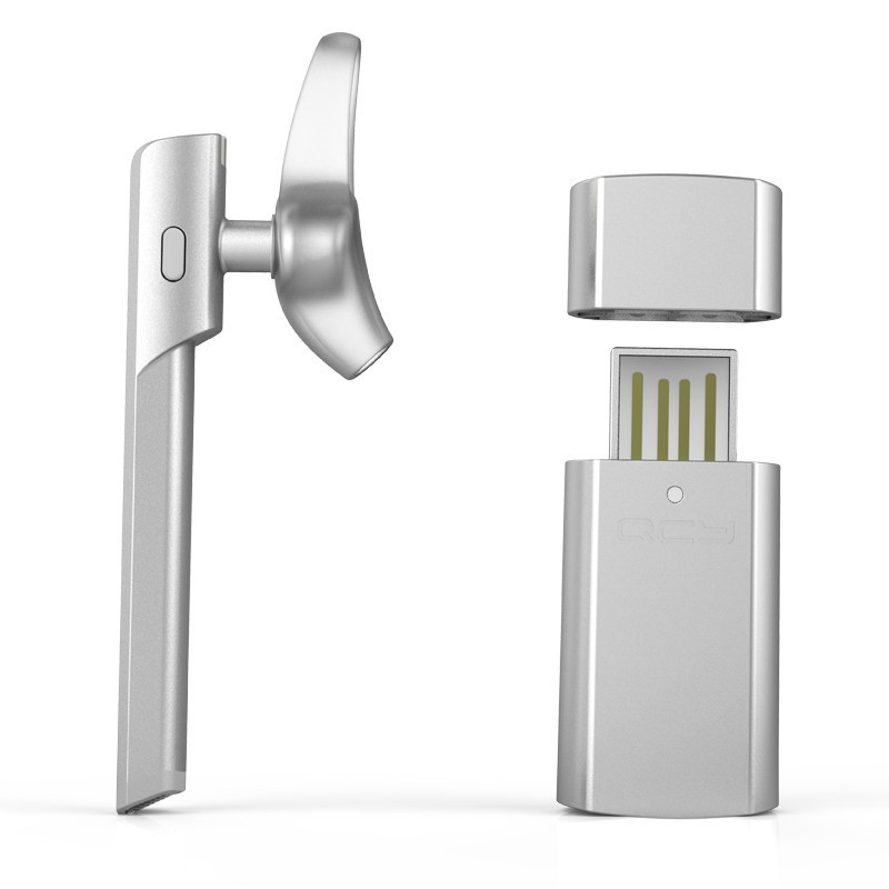 AURICULARES BLUETOOTH QCY J05 PLATA