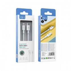 SK1057 CABLE TYPE-C TO LIGHTNING 1M 3.4A BLANCO