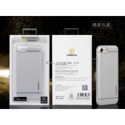 IPHONE 6PLUS 6S PLUS IMD FUNDA YESIDO PLATA
