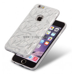 SAMSUNG GALAXY S7 EDGE G935 FUNDA PLATINA 3D PLATA