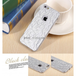 SAMSUNG GALAXY S7 EDGE G935 FUNDA PLATINA 3D PLATA