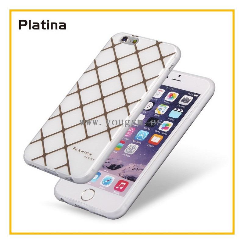 IPHONE 6PLUS 6S PLUS FUNDA PLATINA 简约时尚格纹系列 IPHONE 6PLUS 6S PLUS FUNDA PLATINA 简约时尚格纹系列