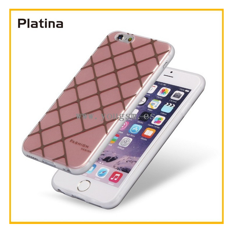 IPHONE 6PLUS 6S PLUS FUNDA PLATINA 简约时尚格纹系列 IPHONE 6PLUS 6S PLUS FUNDA PLATINA 简约时尚格纹系列