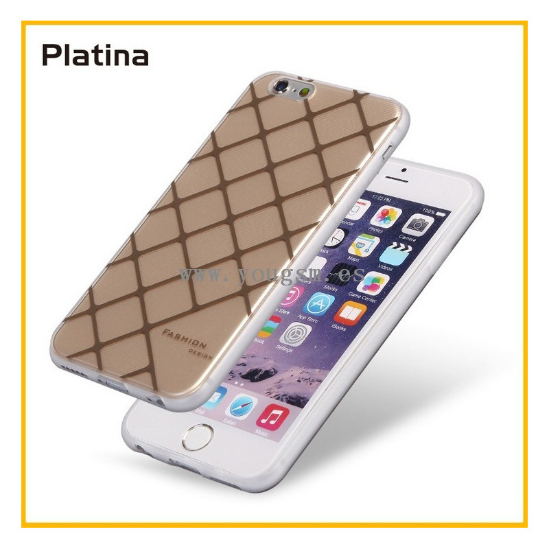 IPHONE 6PLUS 6S PLUS FUNDA PLATINA 简约时尚格纹系列 IPHONE 6PLUS 6S PLUS FUNDA PLATINA 简约时尚格纹系列