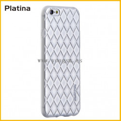 SAMSUNG GALAXY J7  J700 FUNDA PLATINA 菱形图案系列