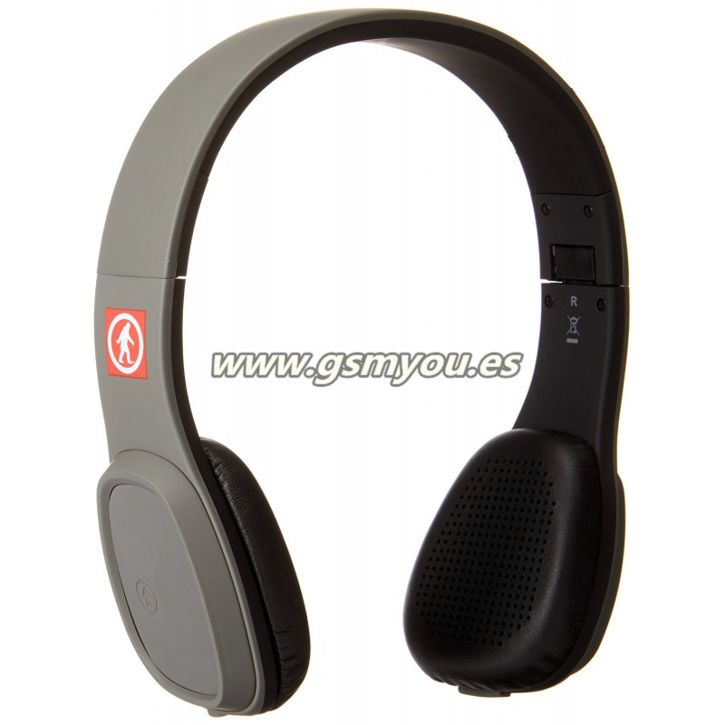 Outdoor Tech Los Cabos Auriculares de diadema cerrados con Bluetooth color gris