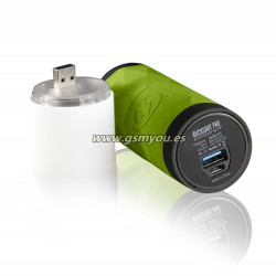 OUTDOOR TECH BUCKSHOT PRO ALTAVOZ BLUETOOTH POWER BANK LED VERDE