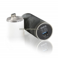 OUTDOOR TECH BUCKSHOT PRO ALTAVOZ BLUETOOTH POWER BANK LED GRIS