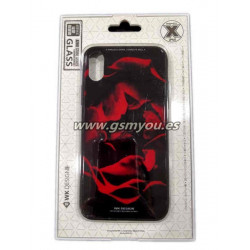 IPHONE X WK DESIGN 9H FUNDA DE DIBUJO